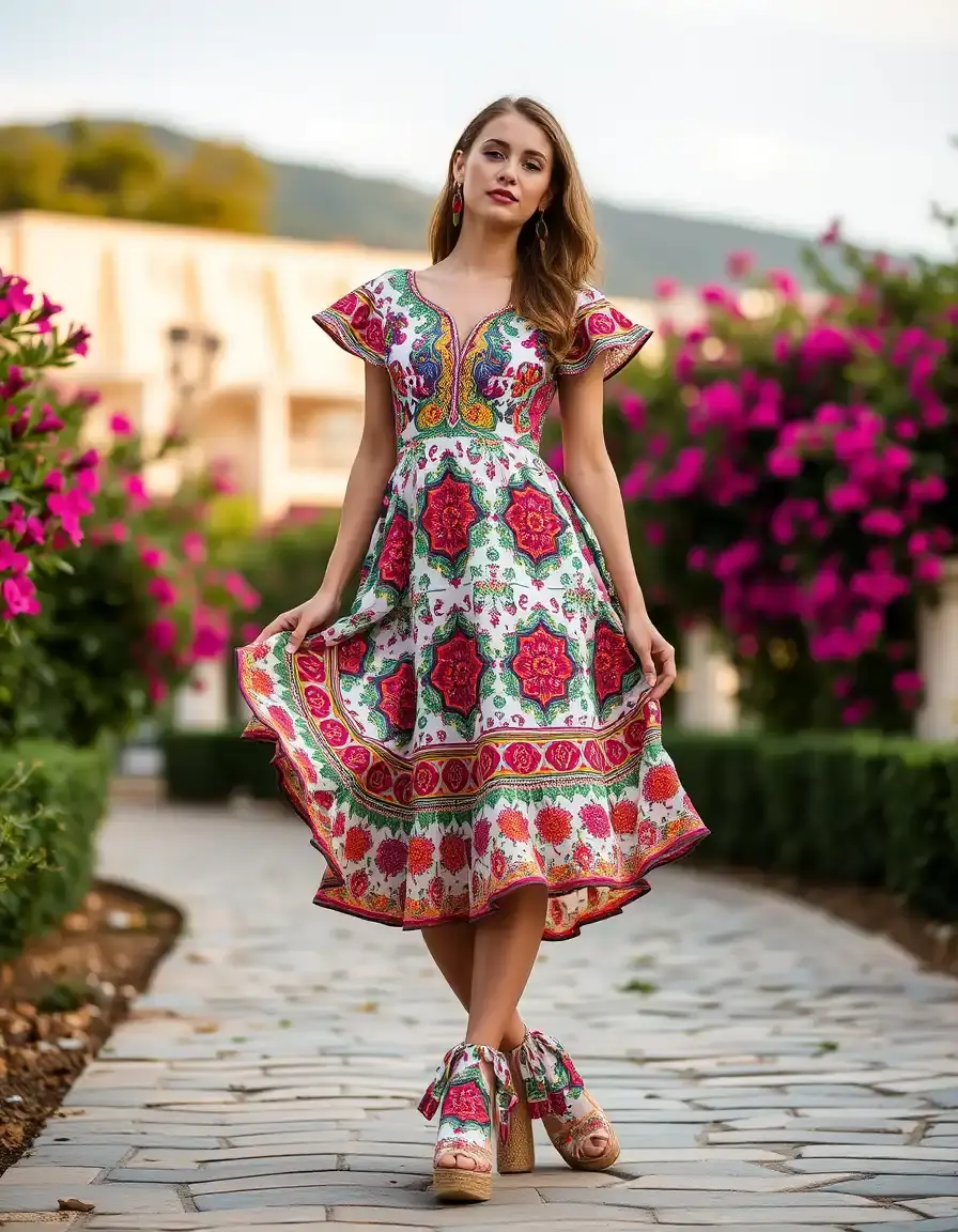 Patterned Flamenca