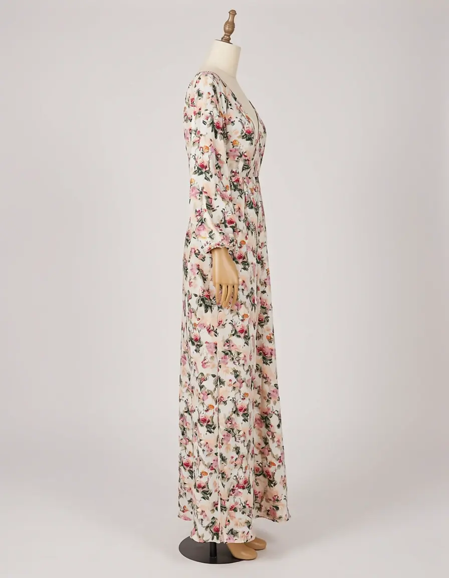 Vestido Invitada Maxi Floral