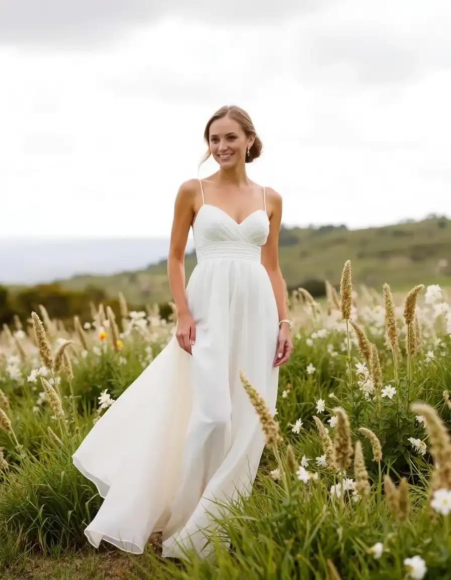 Vestido veraniego para boda de día