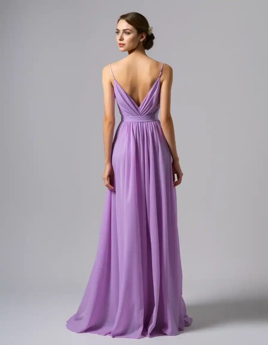 Chiffon Long Elegant Dress