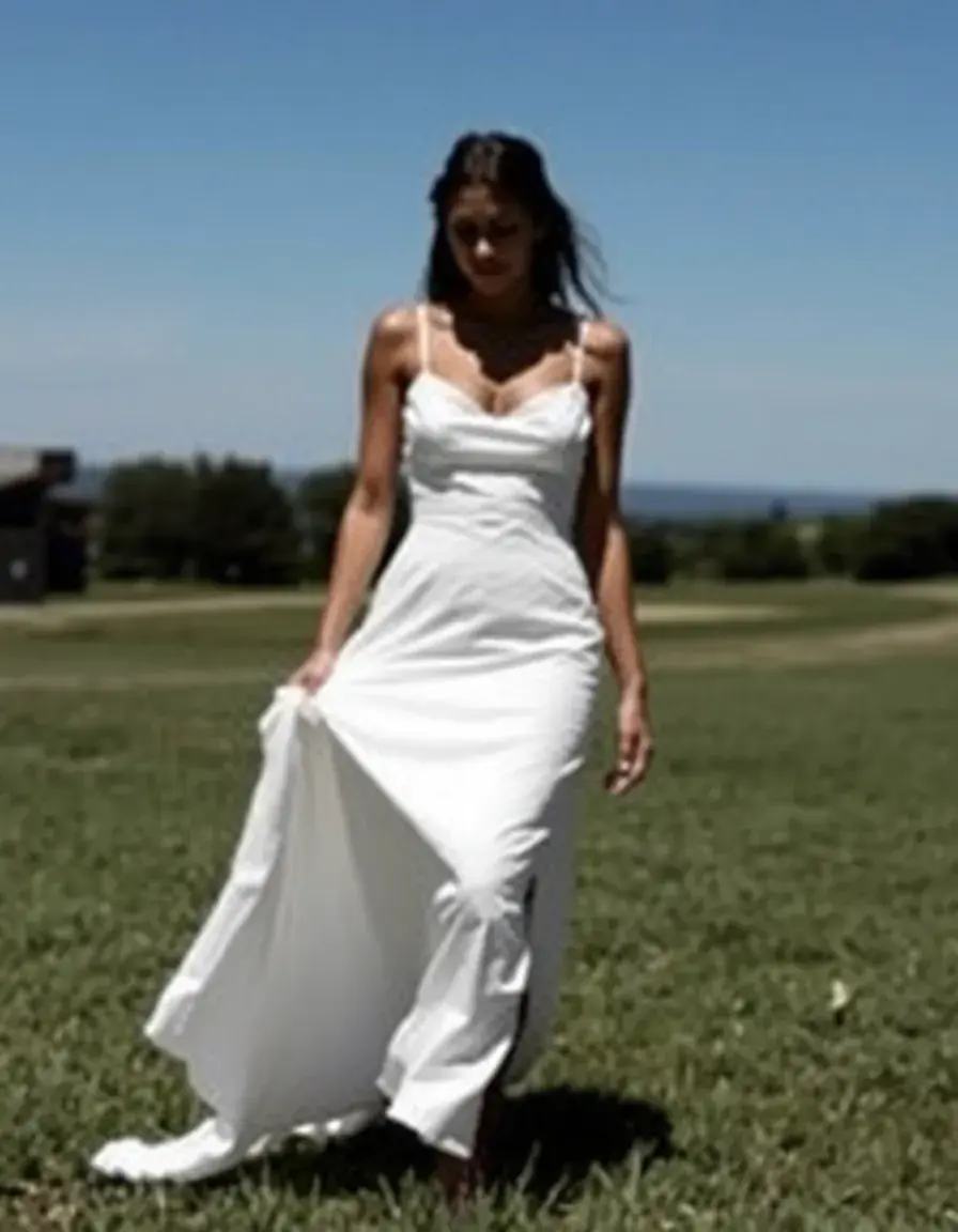 Simple Slip Bridal - Vestido novia lencero sencillo