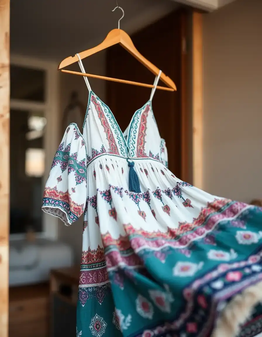 Vestido mujer maxi estilo boho