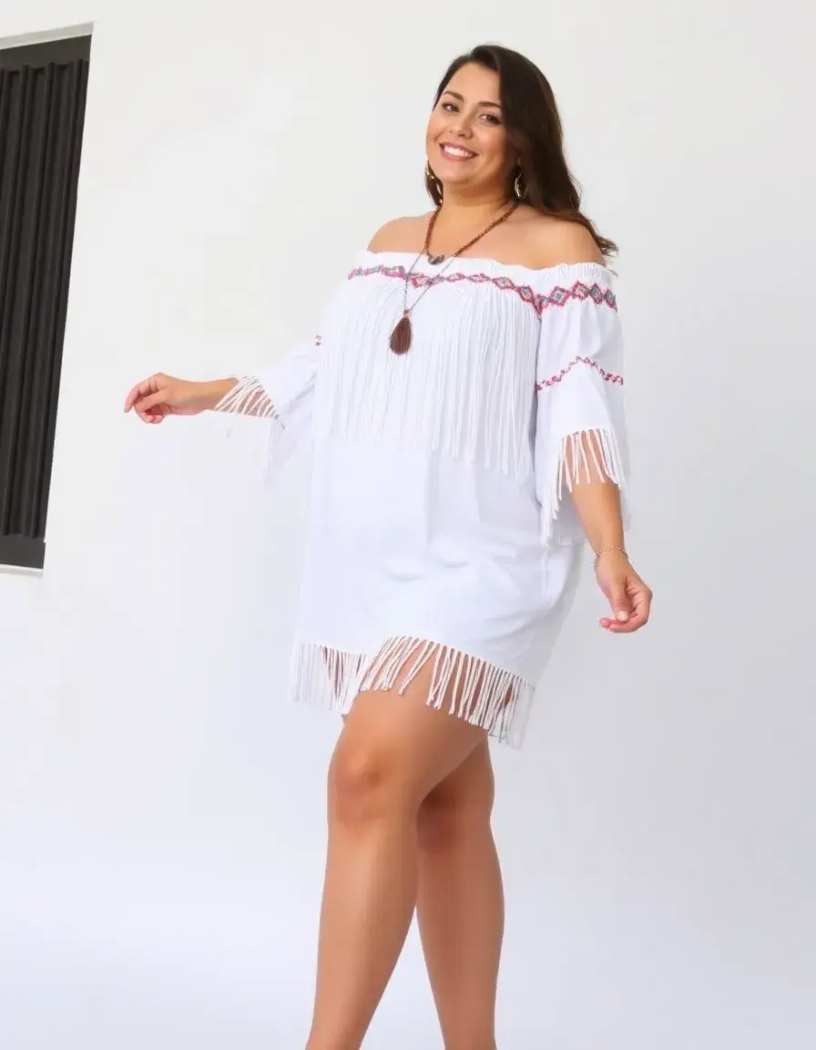 Plus Fringe Short fiesta