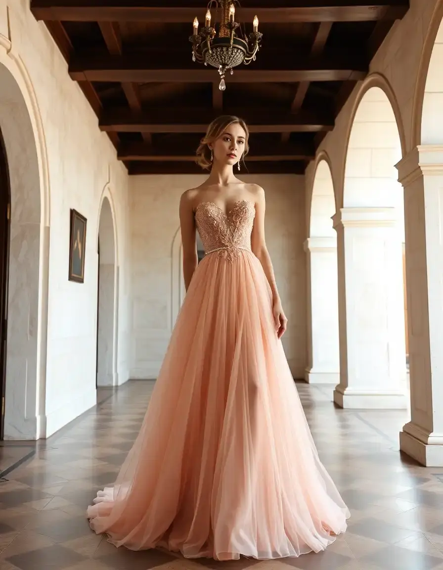 Vestido de novia corte A sencillo y elegante