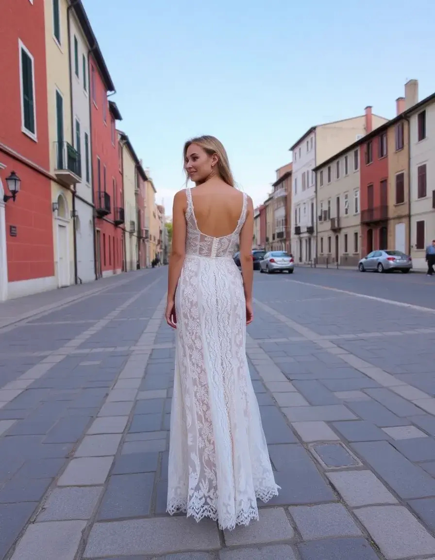 Lace dress de la novia de encaje