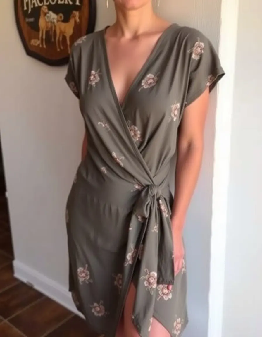 Wrap Madre Dress cruzado