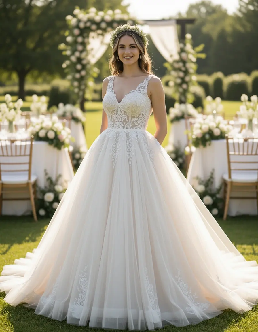 Tulle Niña Ceremonia