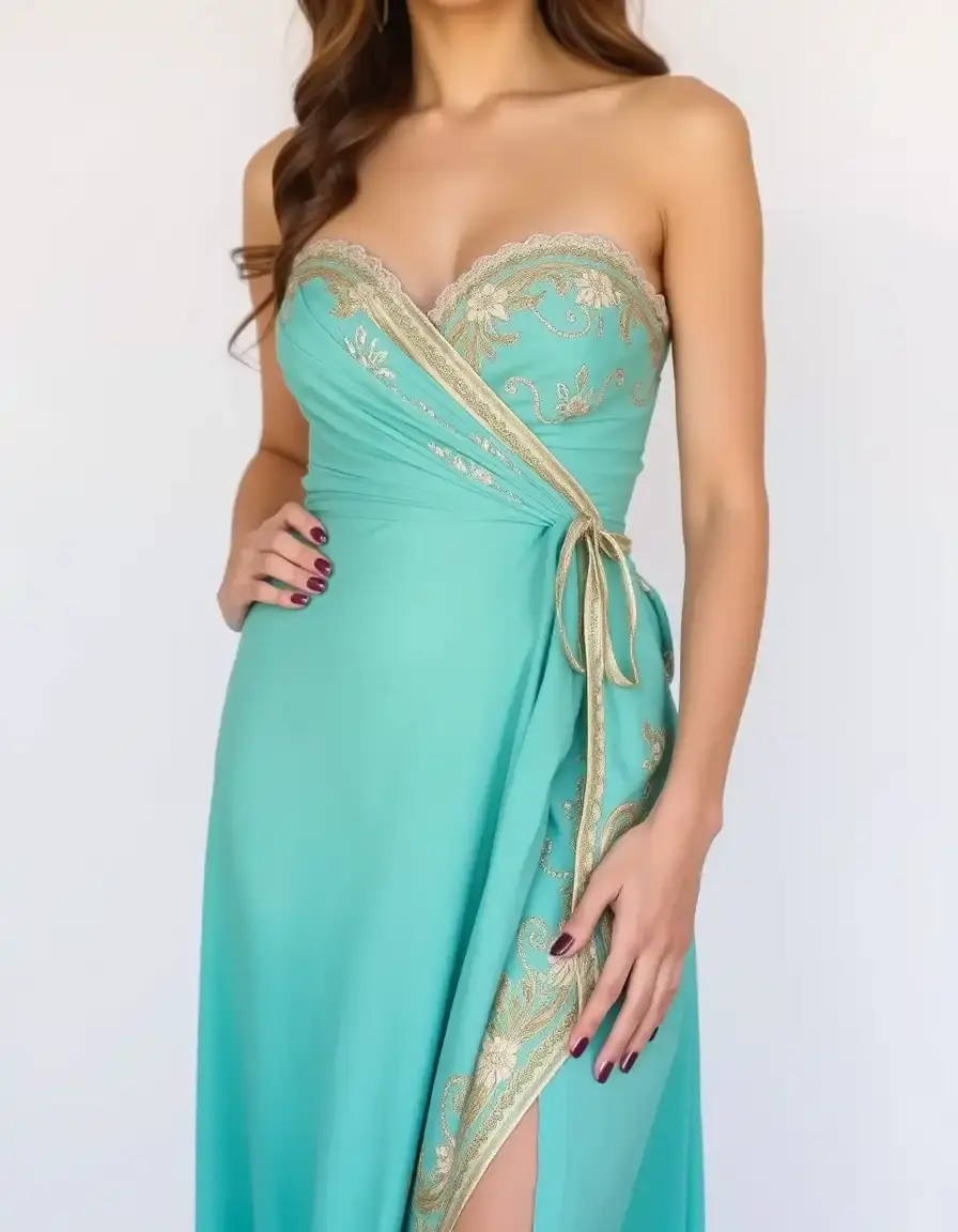 Vestido Wrap Elegant para invitada de boda