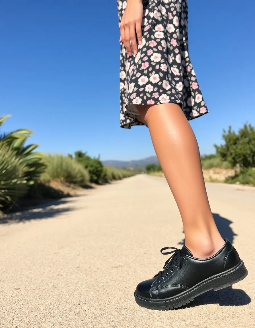 Lace-up black zapatillas mujer vestir