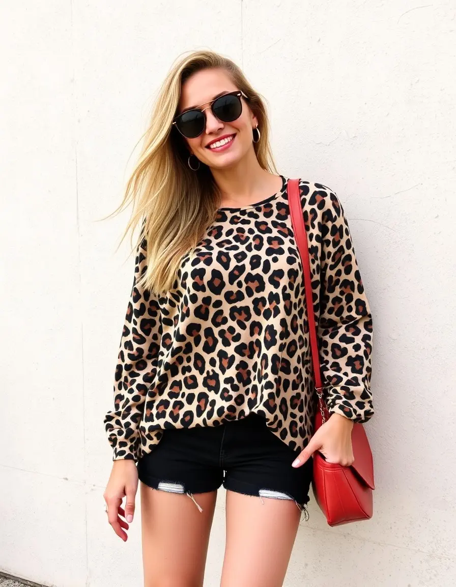 Leopard Shift Casual
