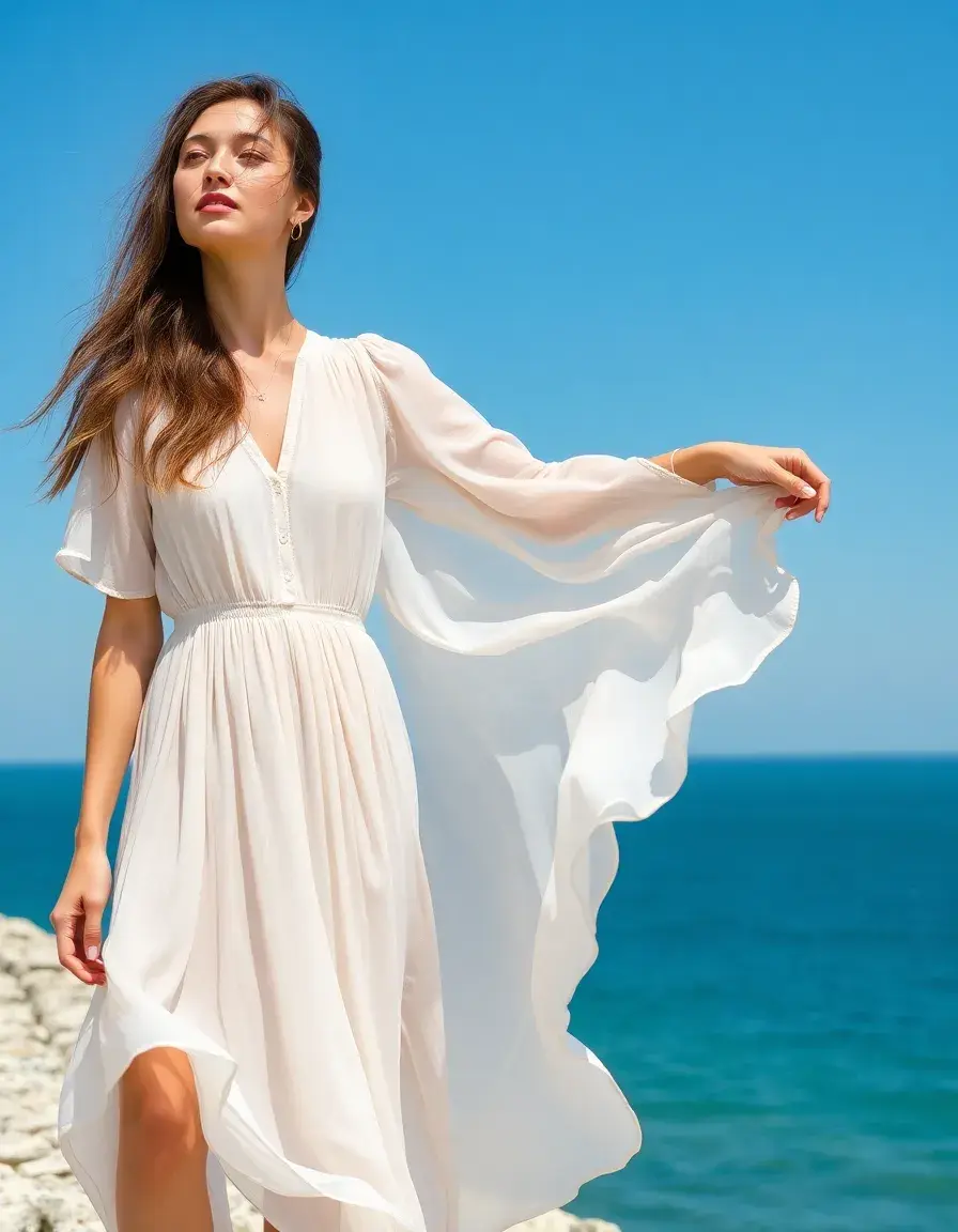 Chiffon Civil Light vestido chifón ligero