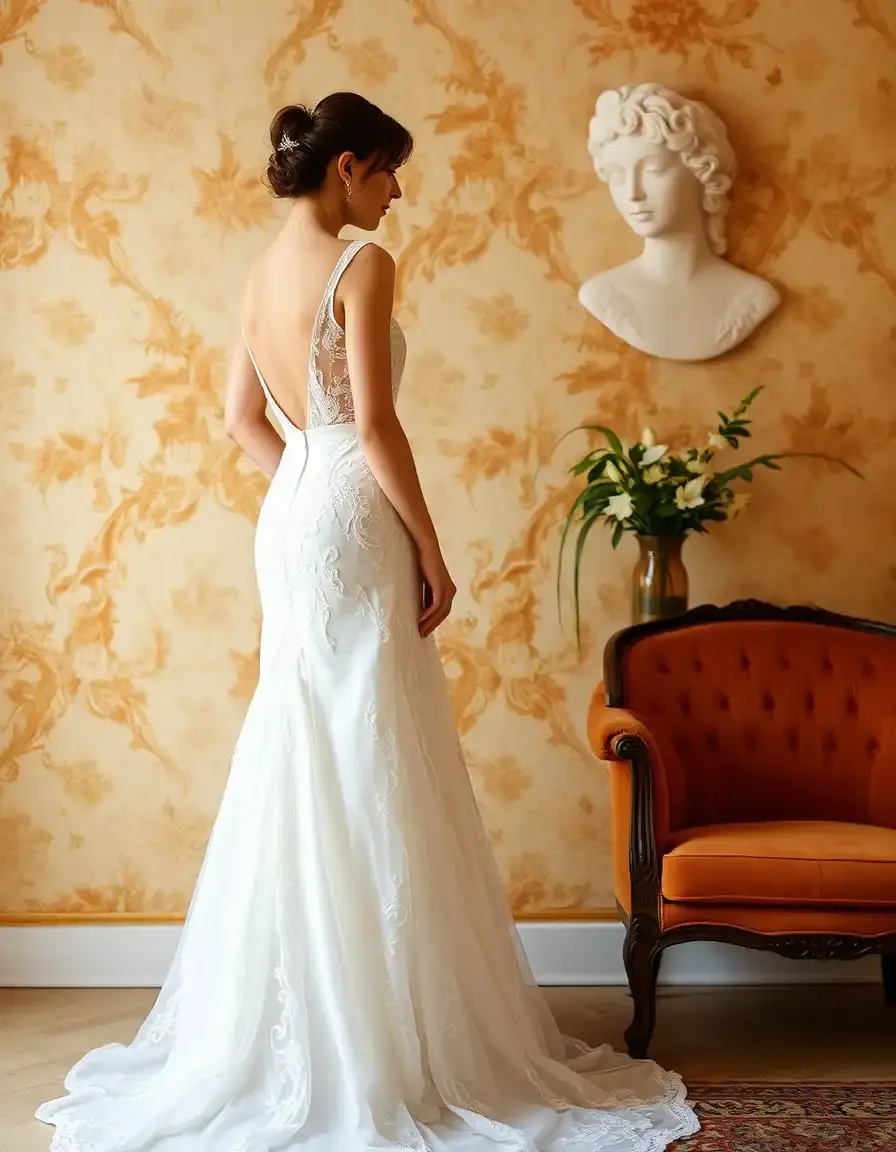 Vestido de novia estilo vintage atemporal
