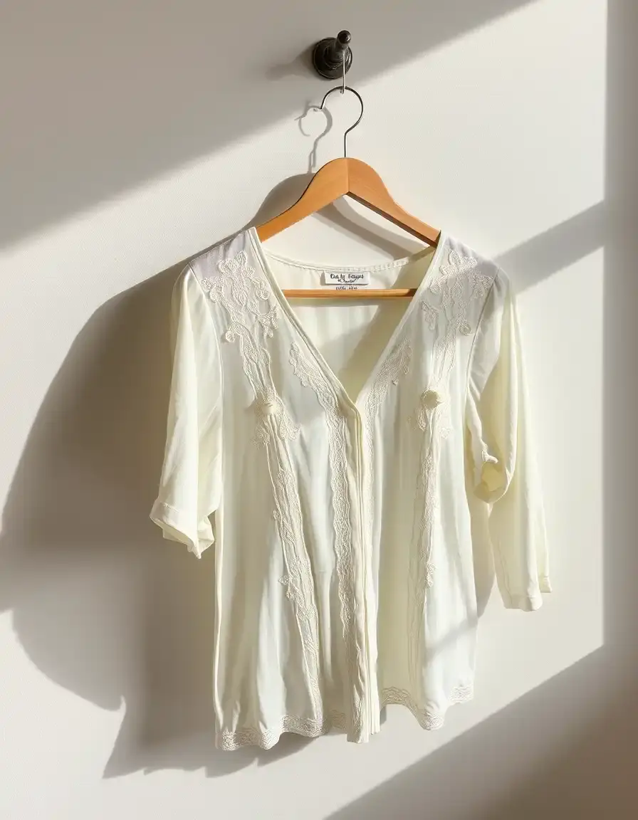 Vestido de novia vintage con mangas largas elegantes