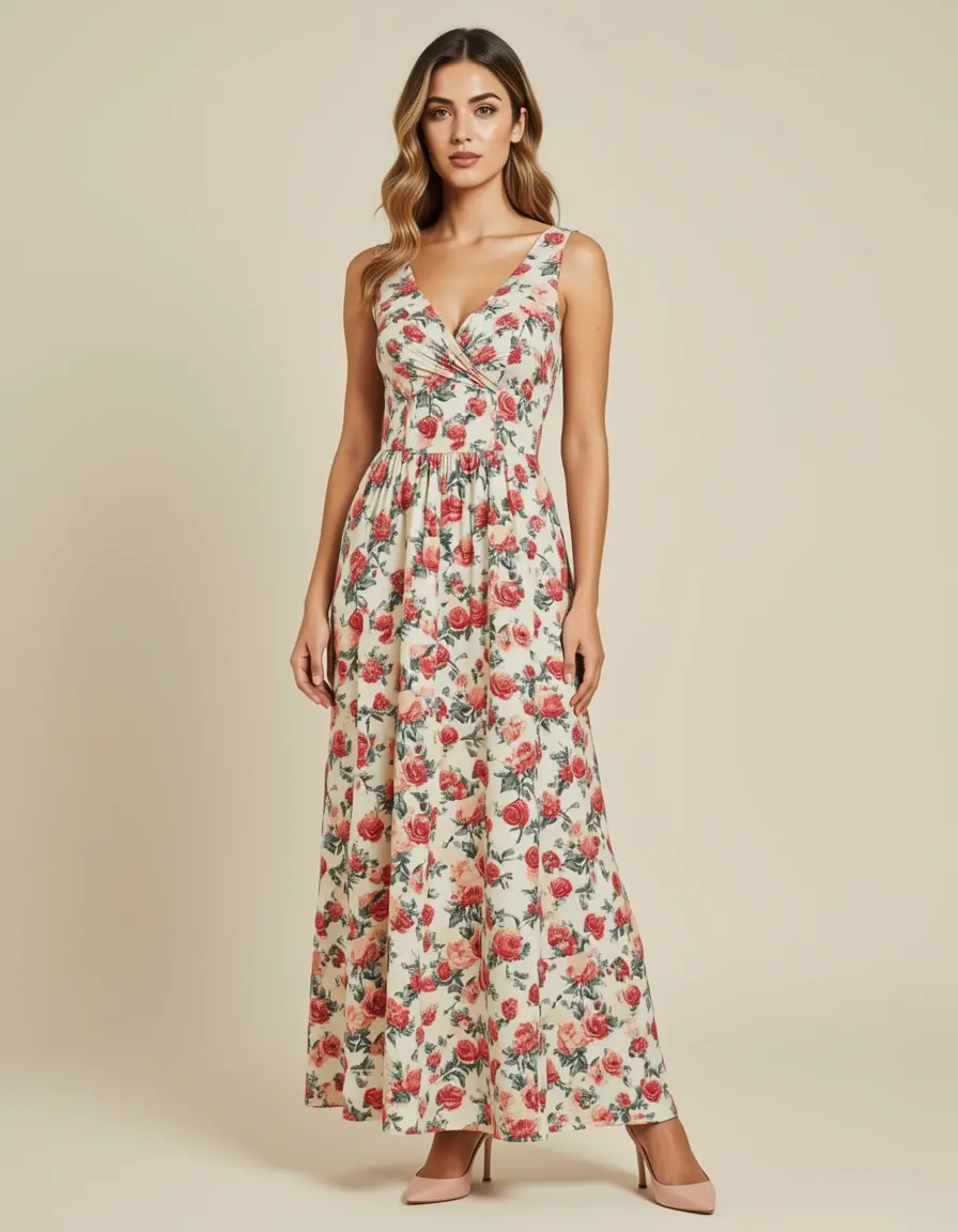 Nuevo Floral Dress con estampados románticos