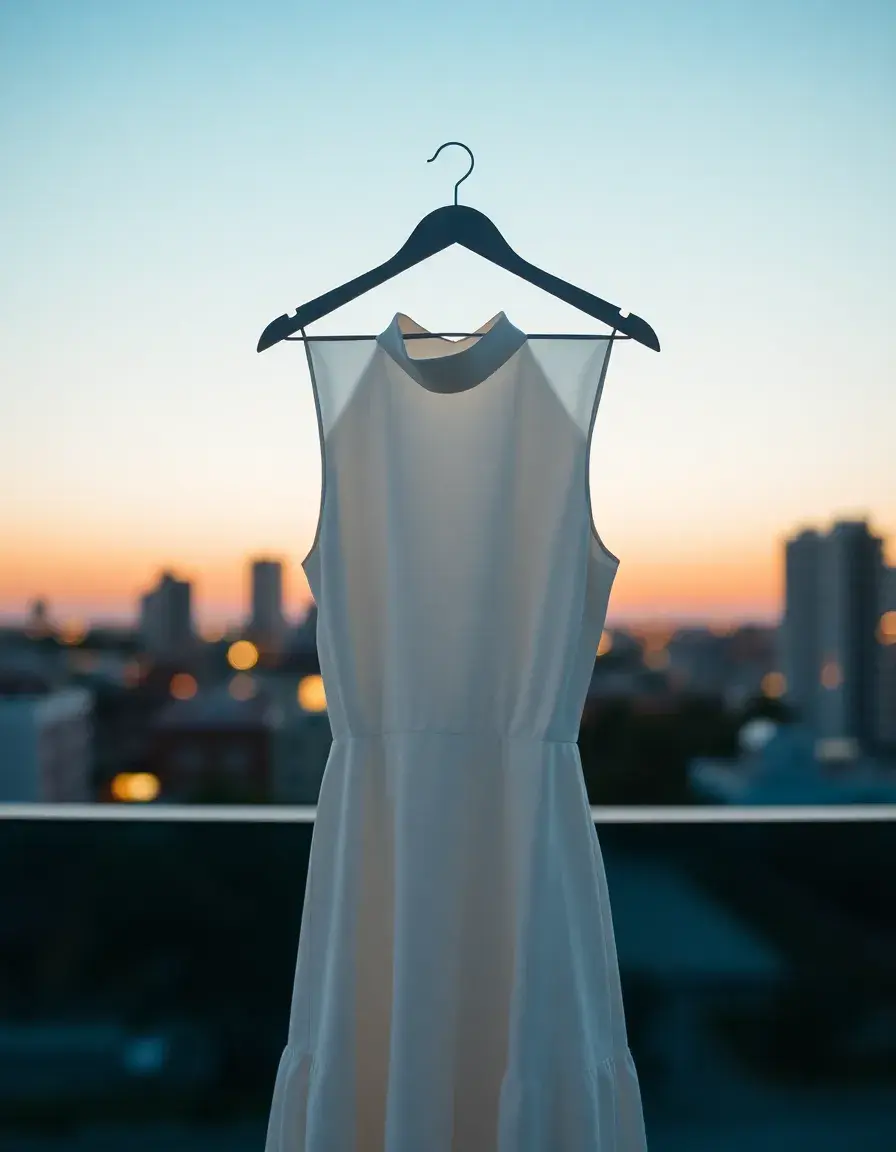 2025 high-neck white