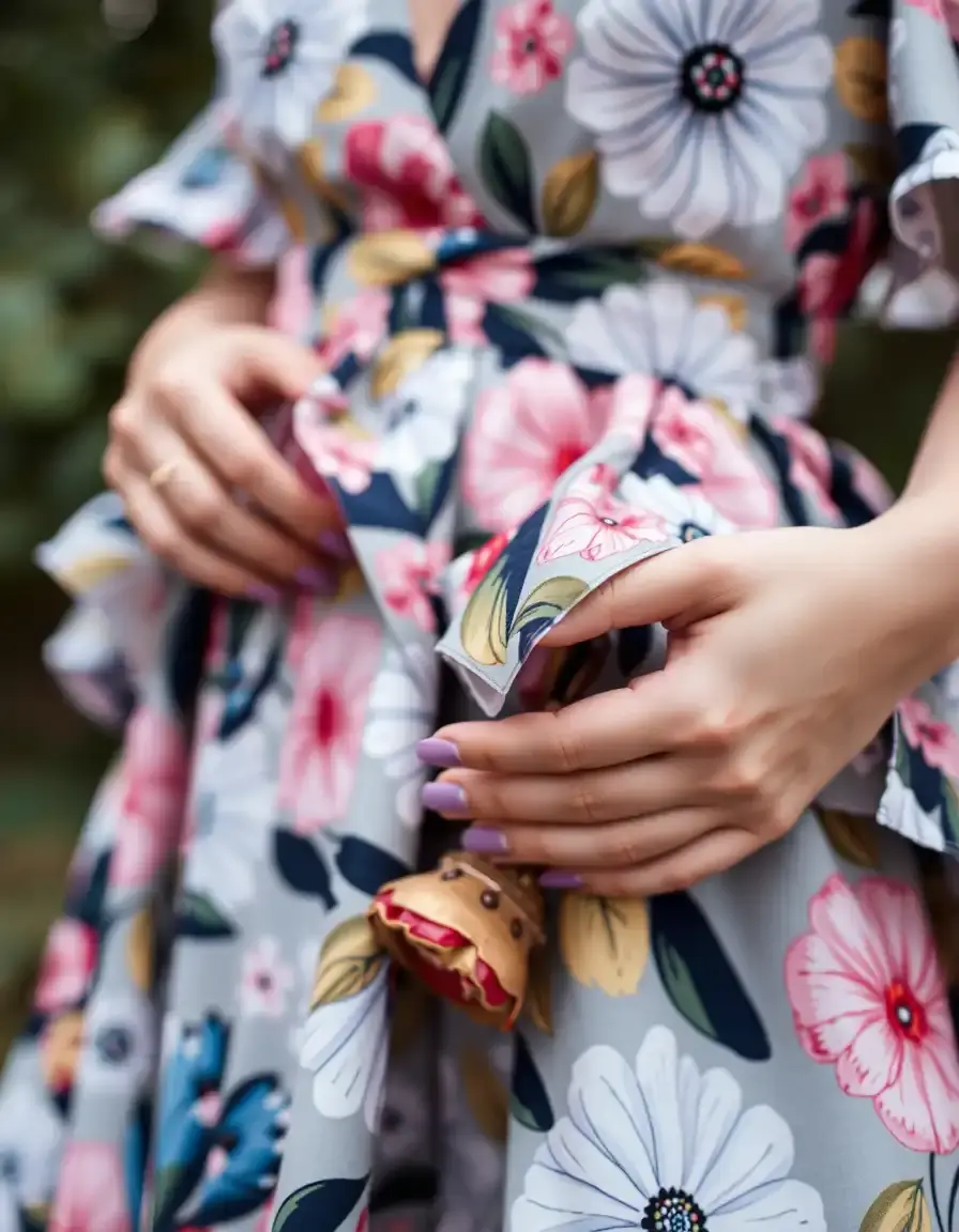 Invitada floral patterns vestido estampado flores