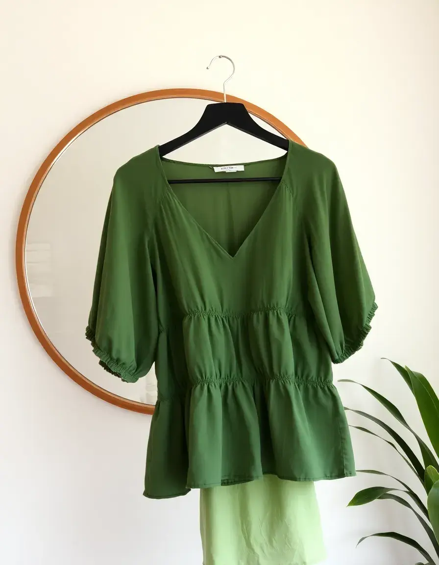 De Madrina A-Line Green