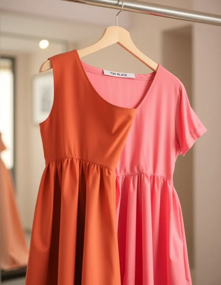 Vestidos A-line classic on hanger