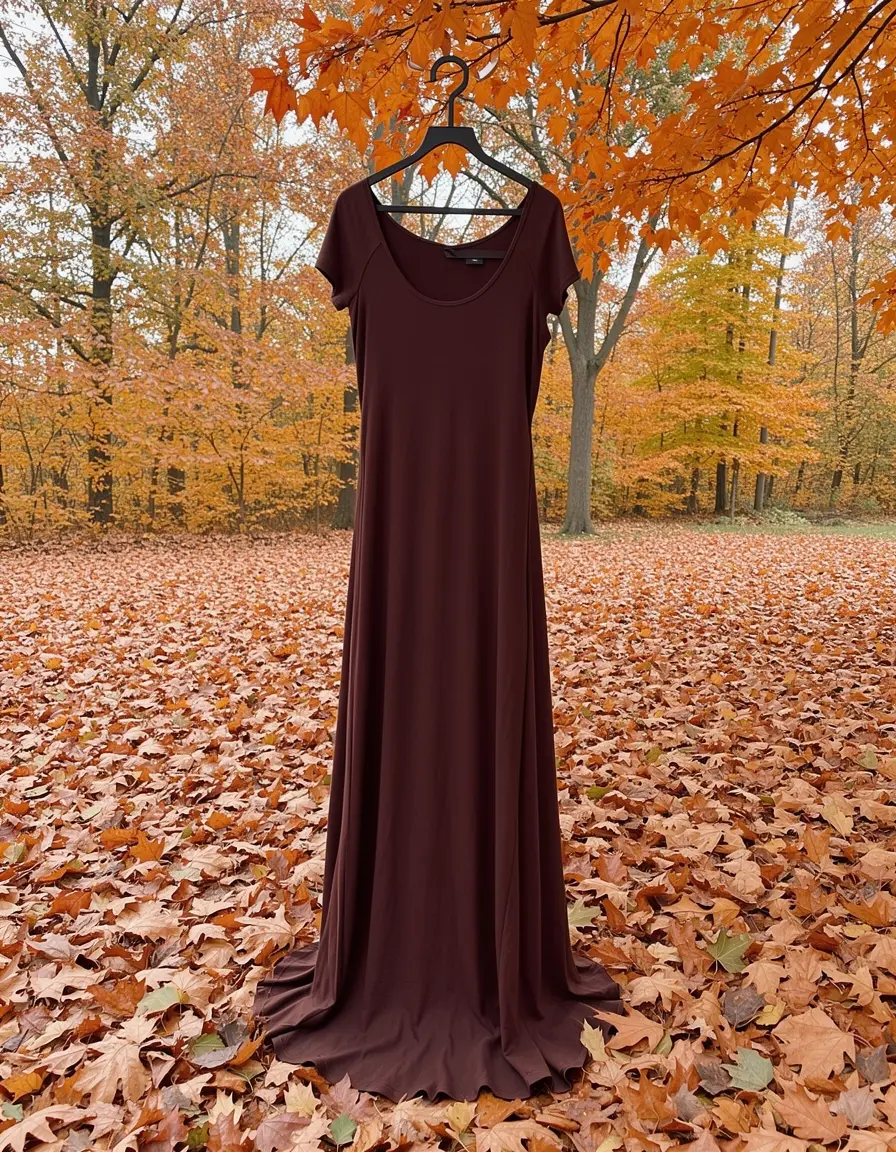 Chocolate Brown Maxi Dress
