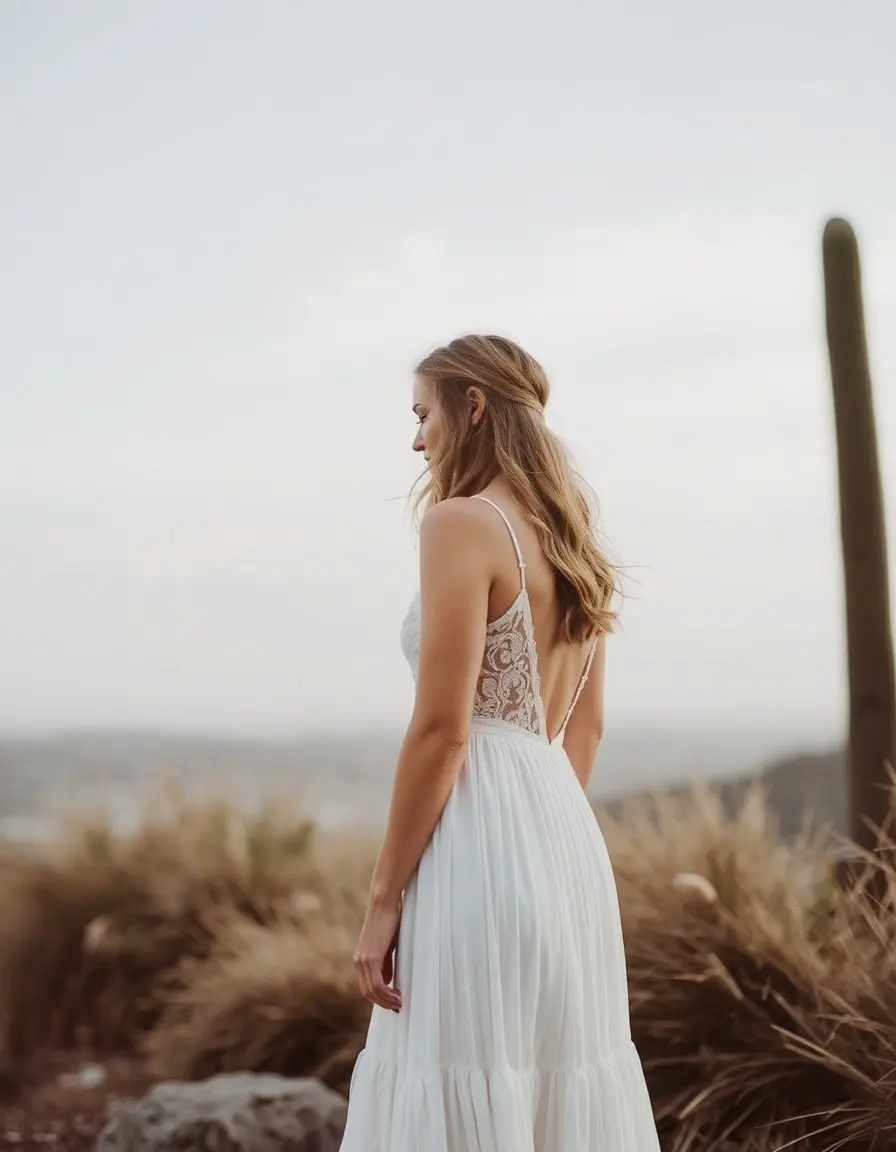 Boho Civil Dress estilo bohemio relajado